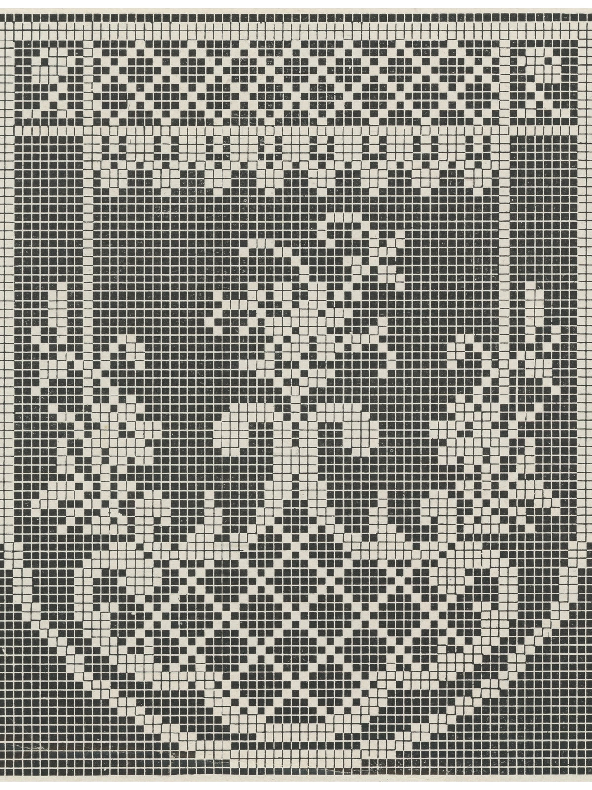 Antique beaded silk bag pattern