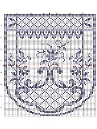 Antique beaded silk bag pattern